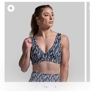 Born Primitive Med Embrace Sports Bra (Rainy Day)